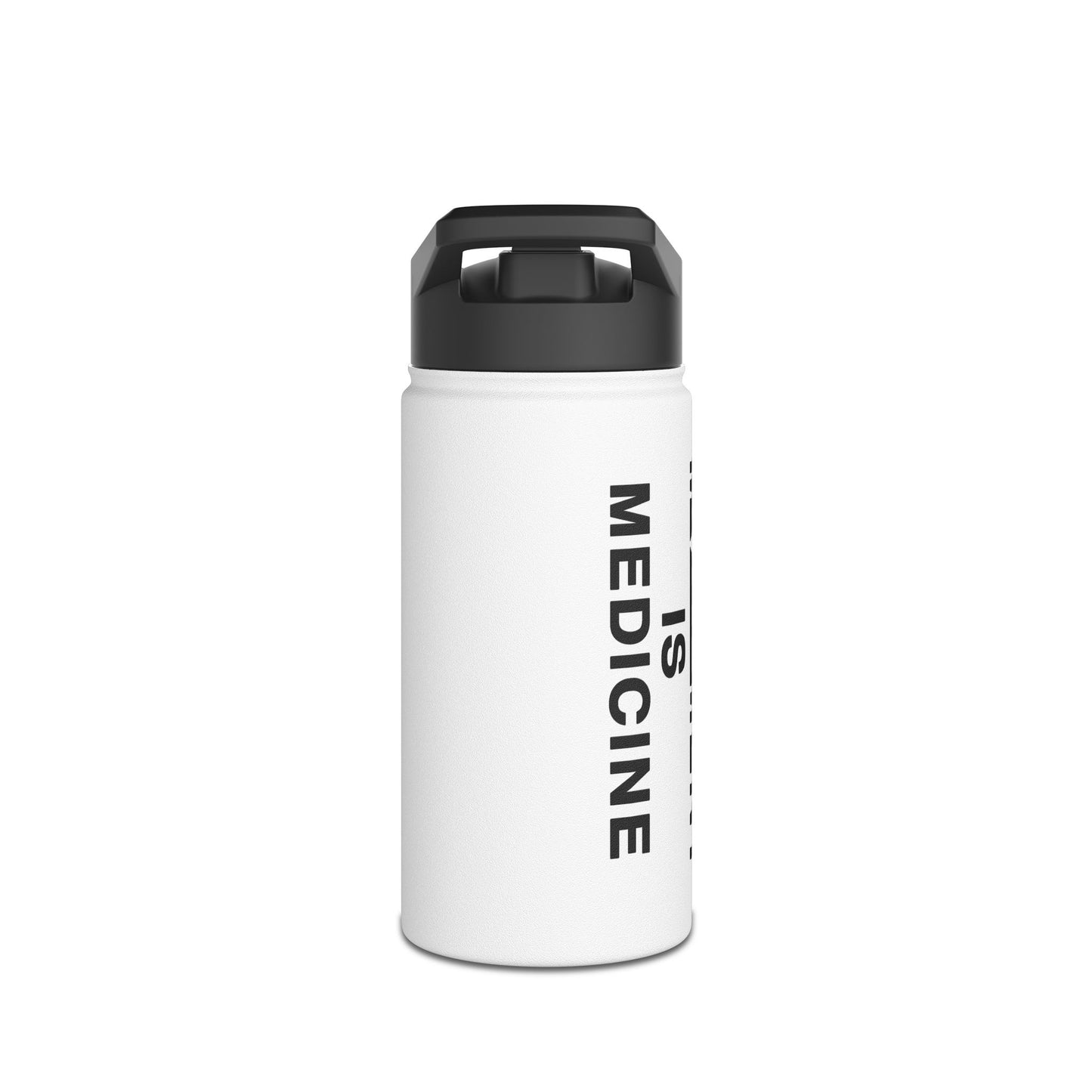 Movement is Medicine Stainless Steel Water Bottle, Standard Lid