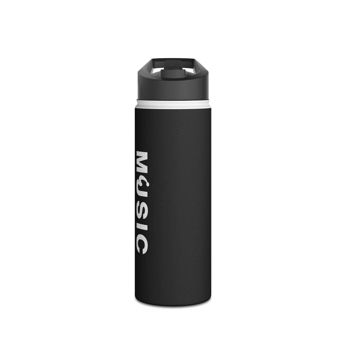 Music Is Medicine Stainless Steel Water Bottle, Standard Lid